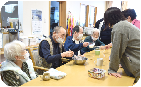 >4.生きがいづくりをサポート